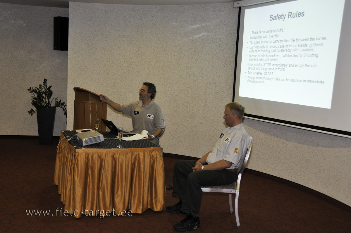 Korraldajad rääkisid ohutusest, reeglitest, võistlusrajast jne